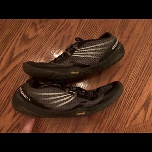 Merrell barefoot shoes with vibram sole size 9